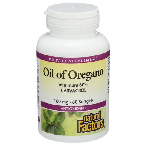 Natural Factors Oil of Oregano