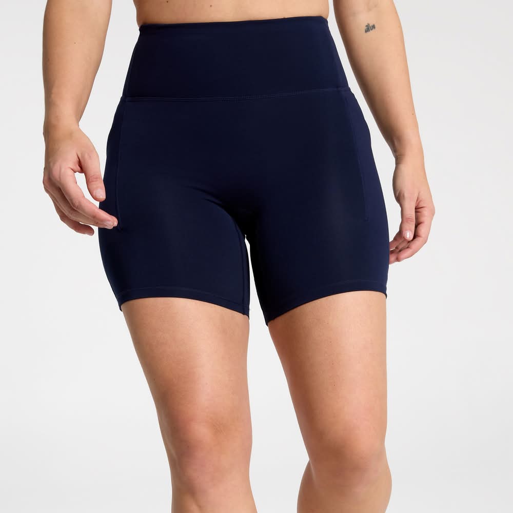 DSG Women's Activate Performance Bike Shorts (Jet Navy, L)