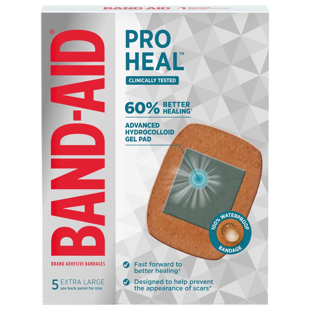 Band-Aid Pro Heal Bandages (x-large)