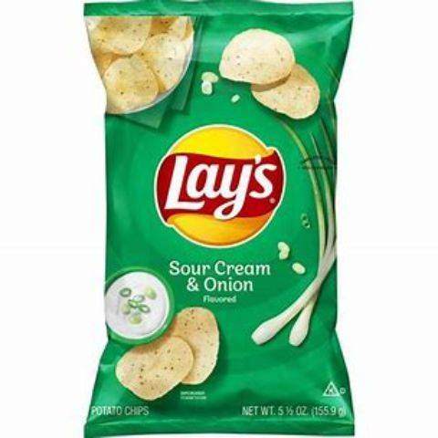 Lay's Potato Chips Sour Cream & Onion