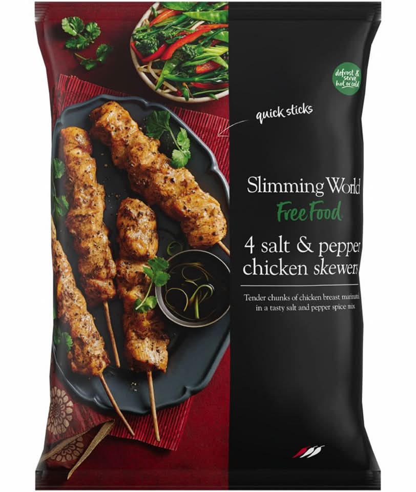 Iceland Slimming World Salt & Pepper Chicken Skewers (4 pack)