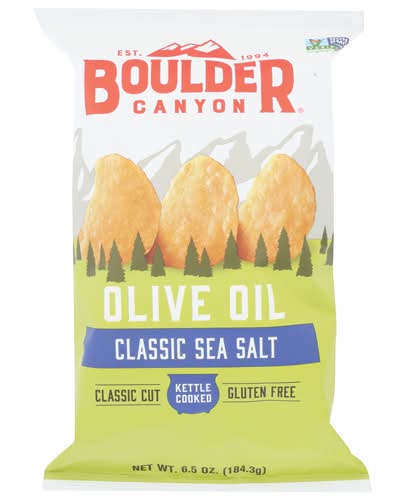 Boulder Canyon Olive Oil Kettle Cooked Potato Chips