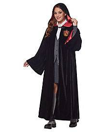 Adult Deluxe Gryffindor Robe - Harry Potter (One Size Fits Most)