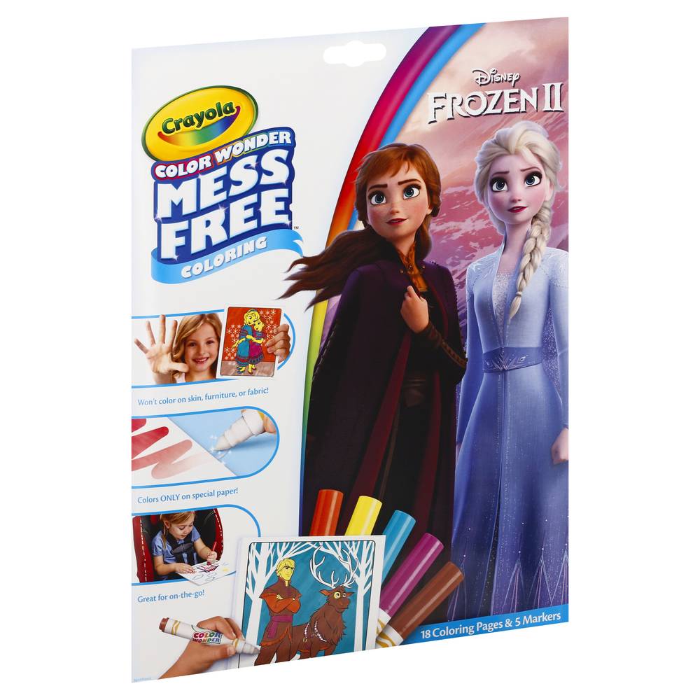 Crayola Disney Frozen Ii Mess Free Coloring Book