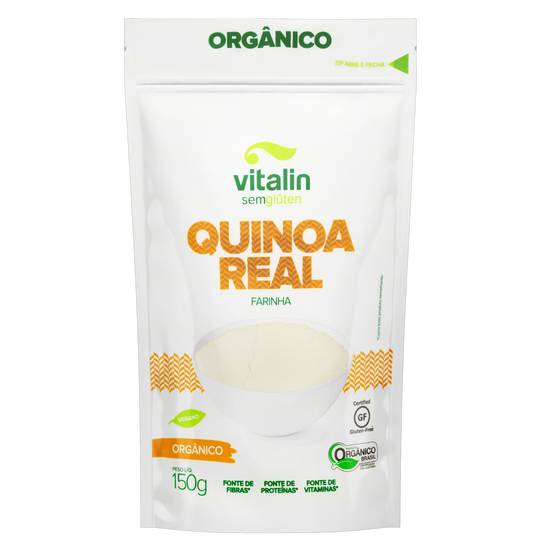 Vitalin farinha de quinoa real orgânica (150g)