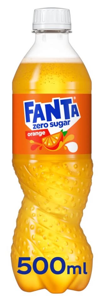Napój gazowany Fanta Orange Zero 500 ml butelka