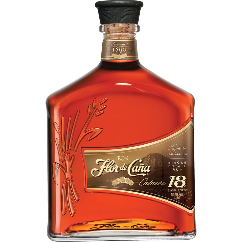 Flor de Cana Single Estate 18 Year Rum (750 mL)