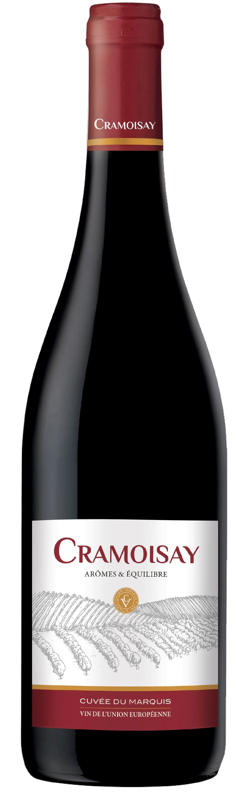 Cramoisay - Caves vernaux cramoisay rouge vin (750ml)