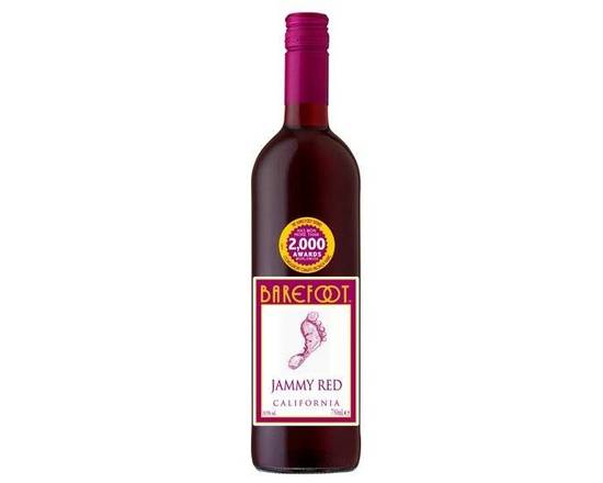 Barefoot Jammy Red 75cl