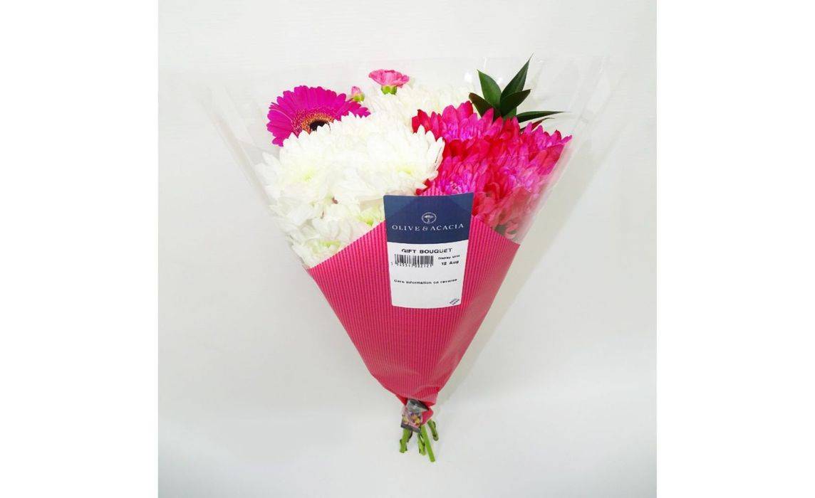 Olive & Acacia Small Gift Bouquet of Flowers (397298-4PMP)