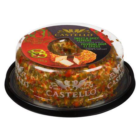 Castello Sweet & Spicy Peppers Cream Cheese Ring (125 g)