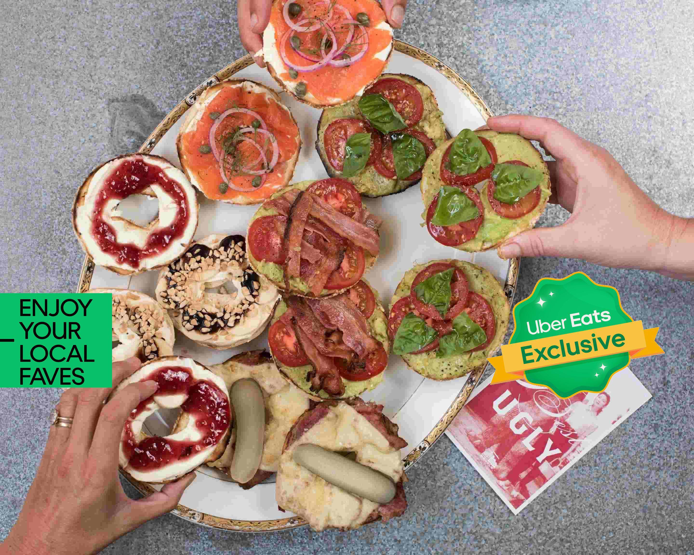 Order Best Ugly Bagels Featherston St Delivery Online Wellington Takeout Menu & Prices