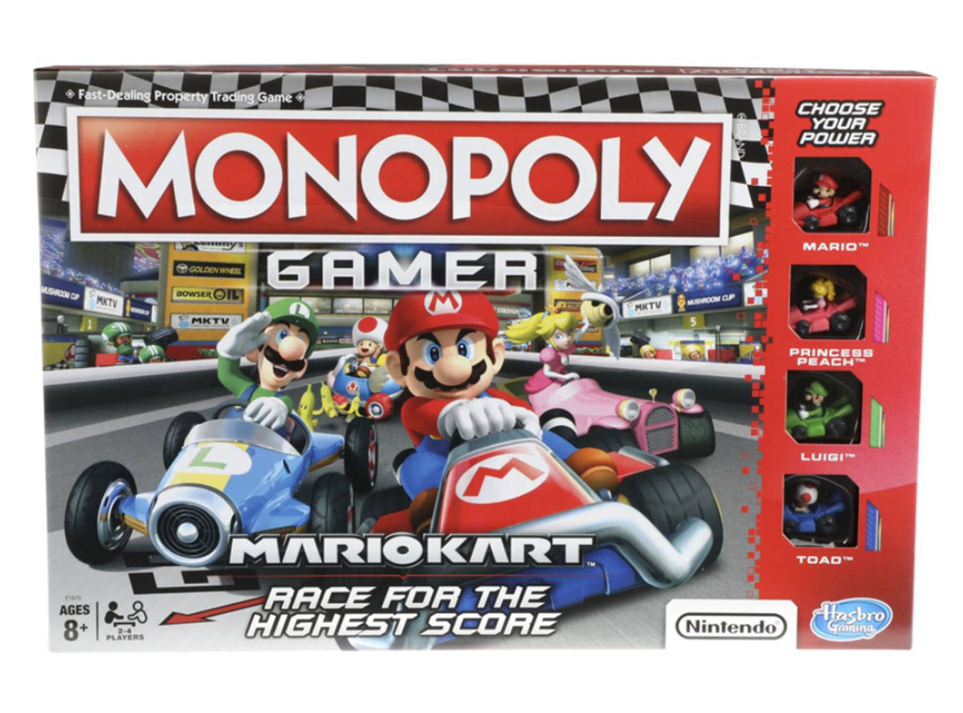 Monopoly mario kart