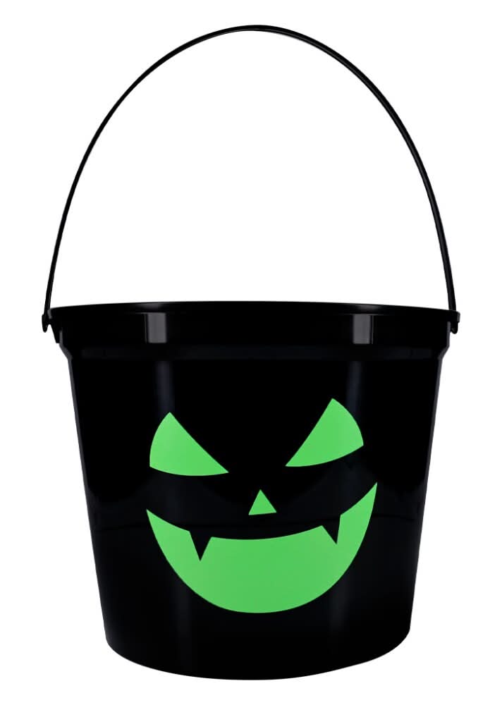 Holiday Home Treat Bucket - Black