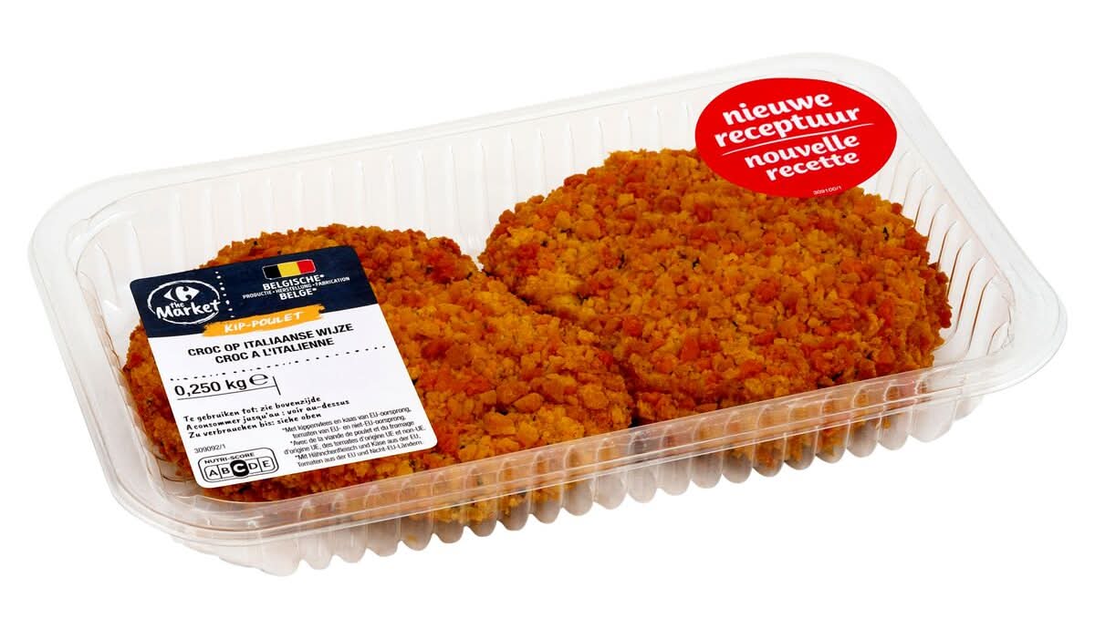 Carrefour The Market Poulet Croc a l''Italienne 250 g