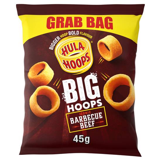 Big Hoops BBQ Beef Grab Bag Crisps 45g