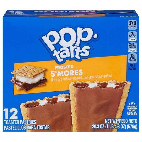Pop-Tarts Frosted S'mores Toaster Pastries (12 ct)