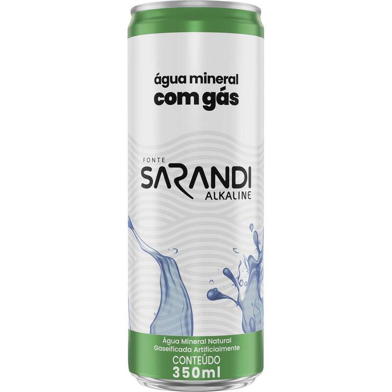 Fonte sarandi água mineral com gás (350 ml)