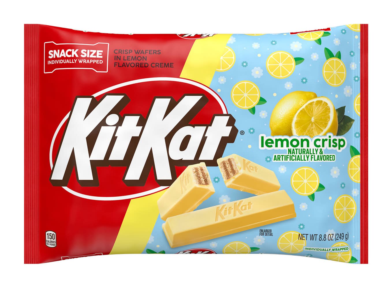 KitKat Crisp Wafers Cream Snack Size, Lemon Crisp (8.8 oz)