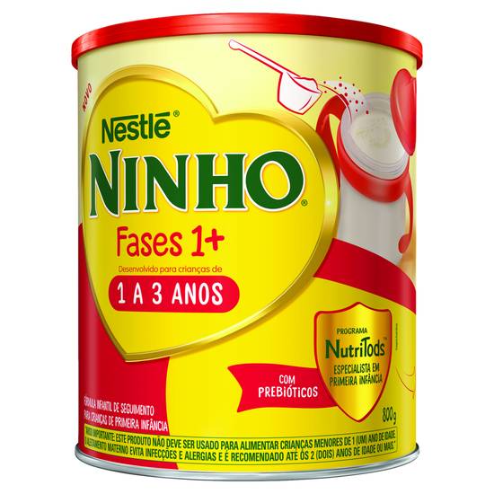 Nestlé composto lácteo ninho fases 1+ (800 g)