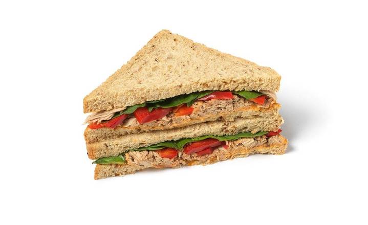 Tuna, Red Pepper & Spinach Sandwich