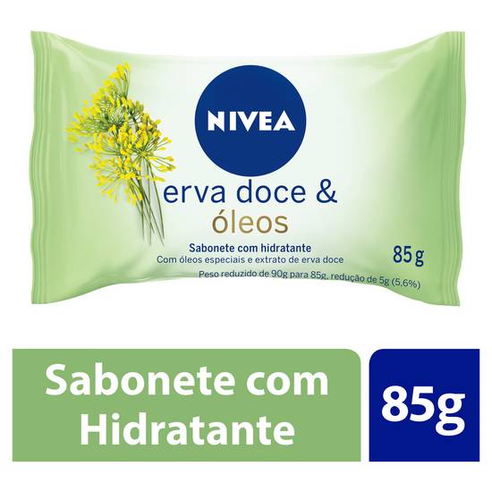 Nivea · Sabonete com hidratante erva doce & óleos (85 g)