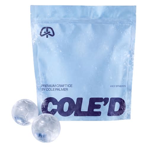 COLE'D Premium Craft Ice Spheres (4 ct)