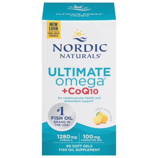Nordic Naturals Ultimate Omega +Coq10