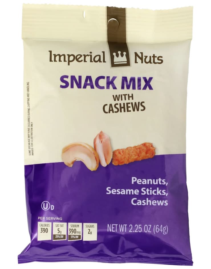 Imperial Nuts Snack Mix With Cashews (2.25 oz)