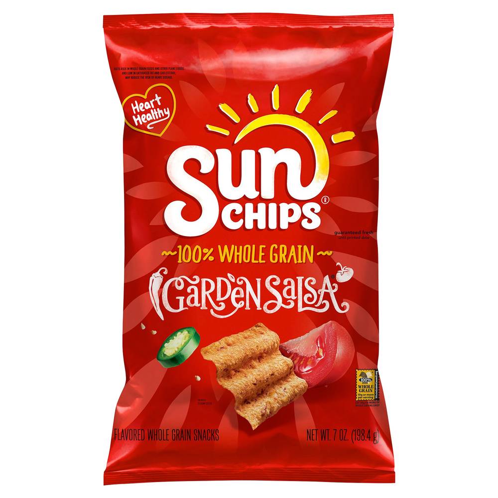 Sun Chips Whole Grain Snacks, Garden Salsa (7 oz)