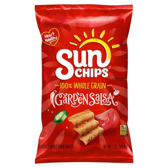 Sun Chips Whole Grain Snacks ( garden salsa )