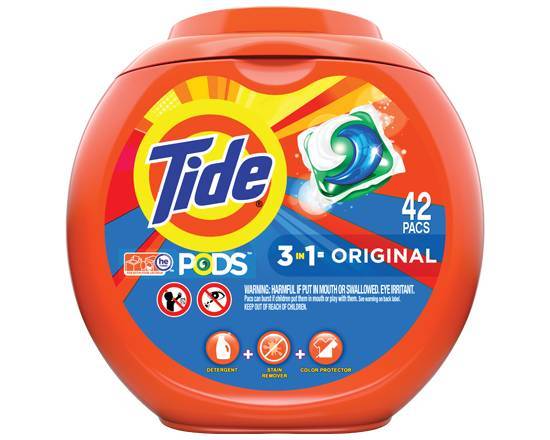TIDE LIQ PODS ORIG 42 PK