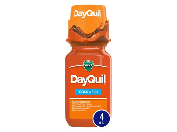 Vicks Dayquil Cold & Flu Liquid 4 oz