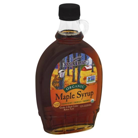 Coombs Family Farms Dark Colour Robust Taste Organic Maple Syrup