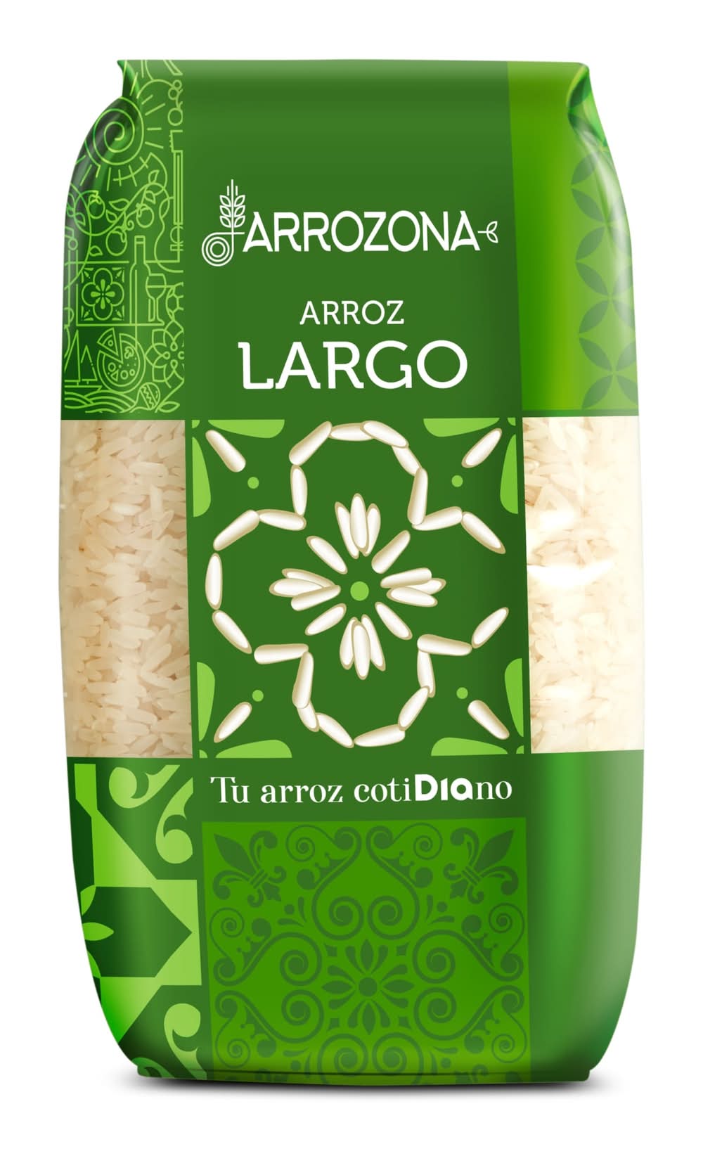 Arroz Largo De Primera Categoría Arrozona De Dia Paquete 1 Kg