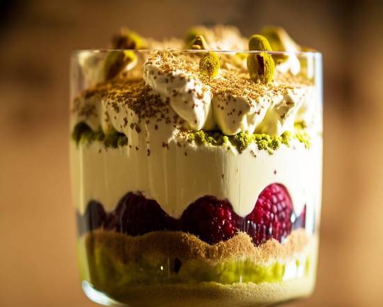 Tiramisu Pistache framboise