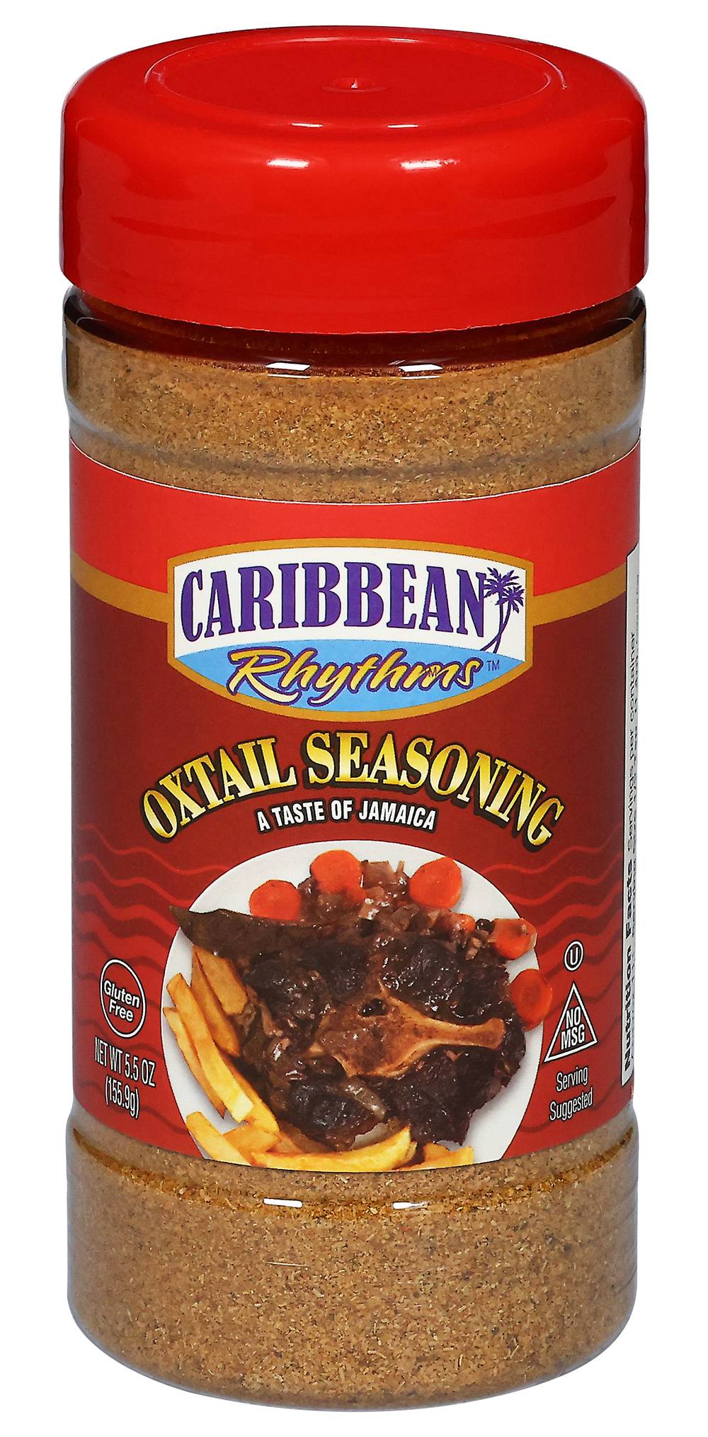 Caribbean Rhythms Gluten Free Oxtail Seasoning (5.5 oz)