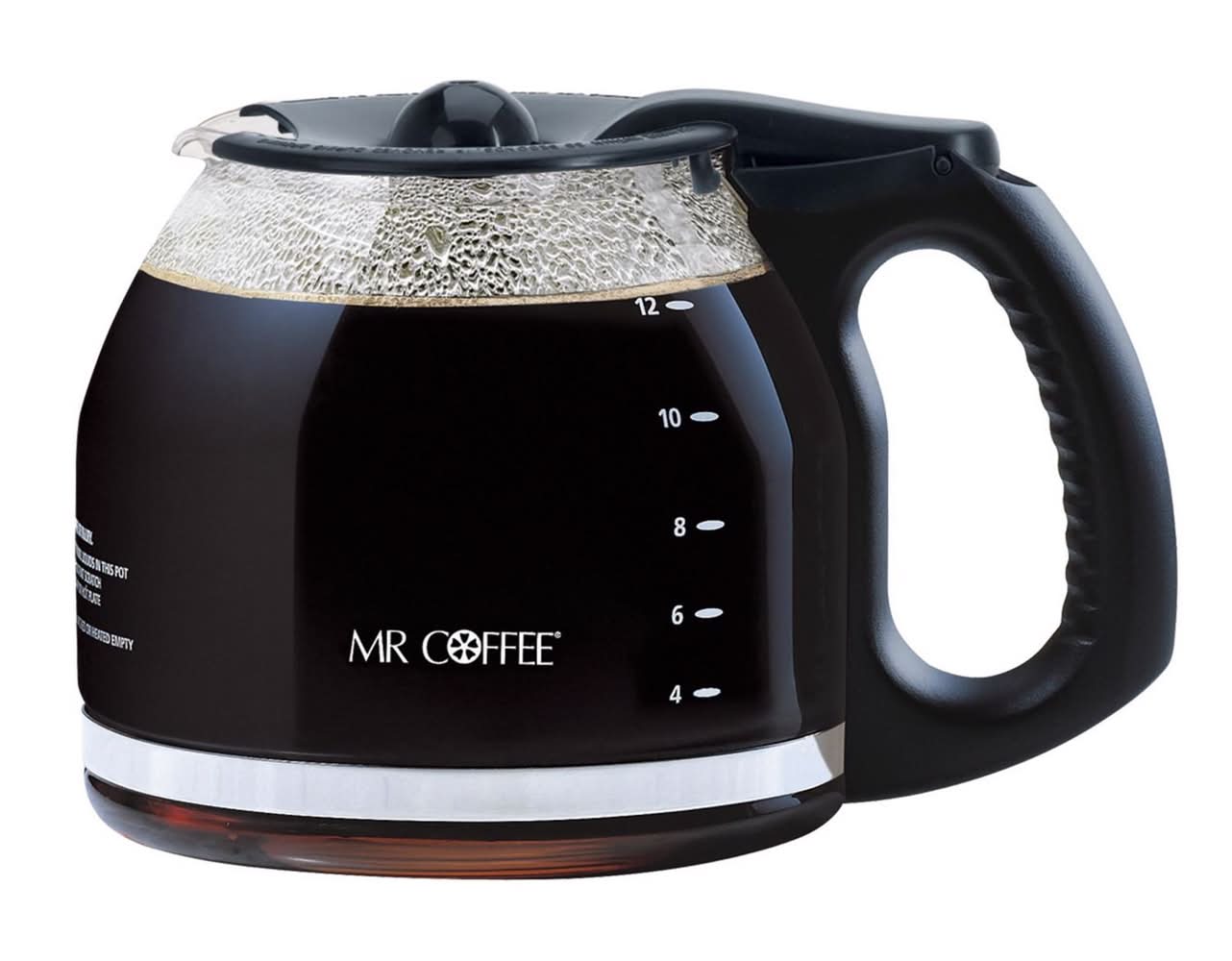 Mr. Coffee Black Glass Carafe