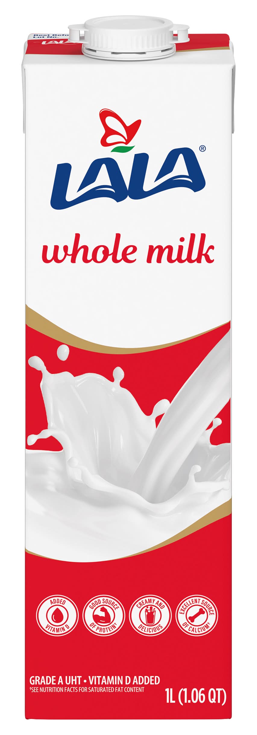 Lala Grade a Uth Whole Milk (34 fl oz)