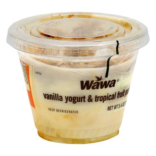 Wawa Vanilla Yogurt & Tropical Fruit Parfait Delivery Near You Uber Eats