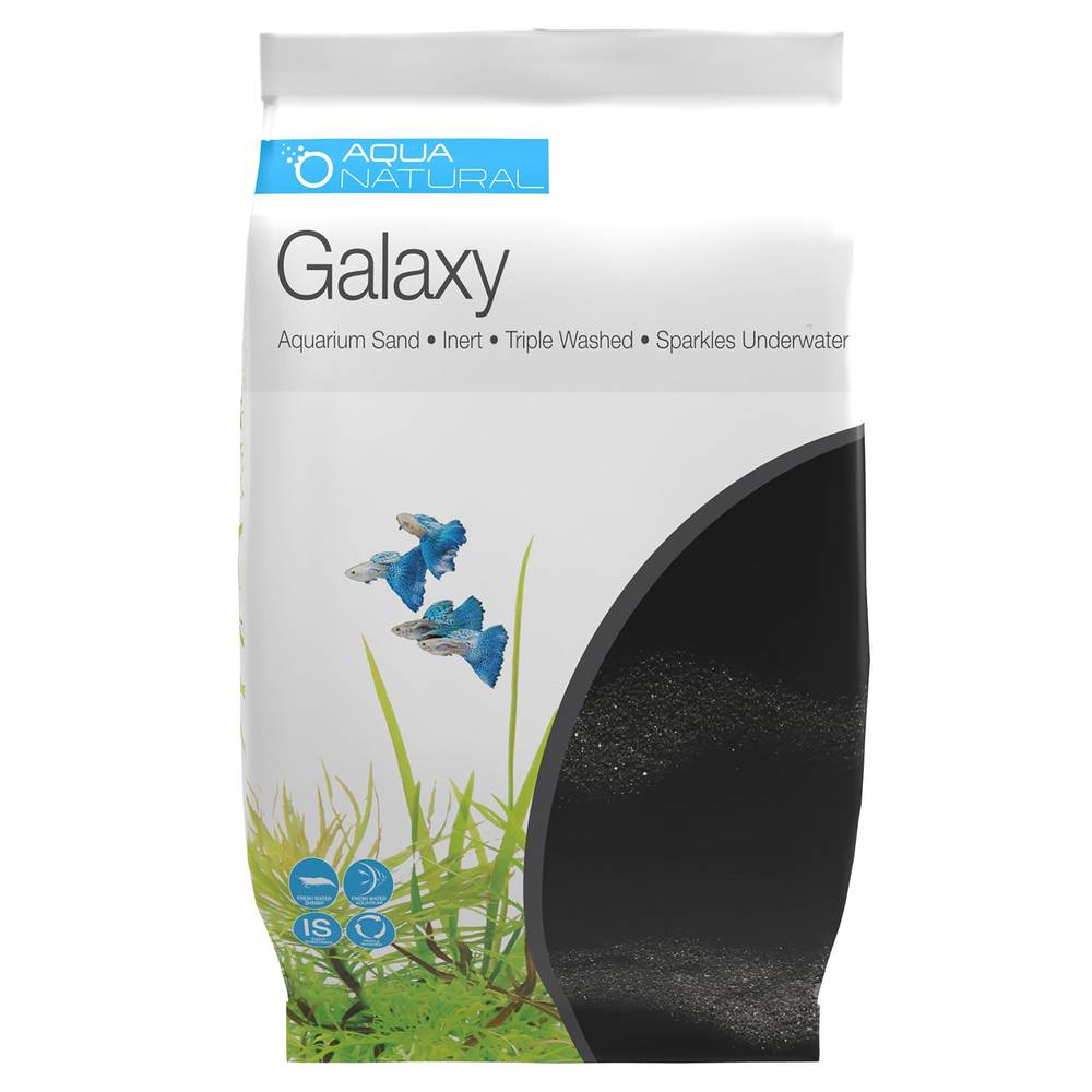 Aqua Natural Galaxy Aquarium Sand (black)