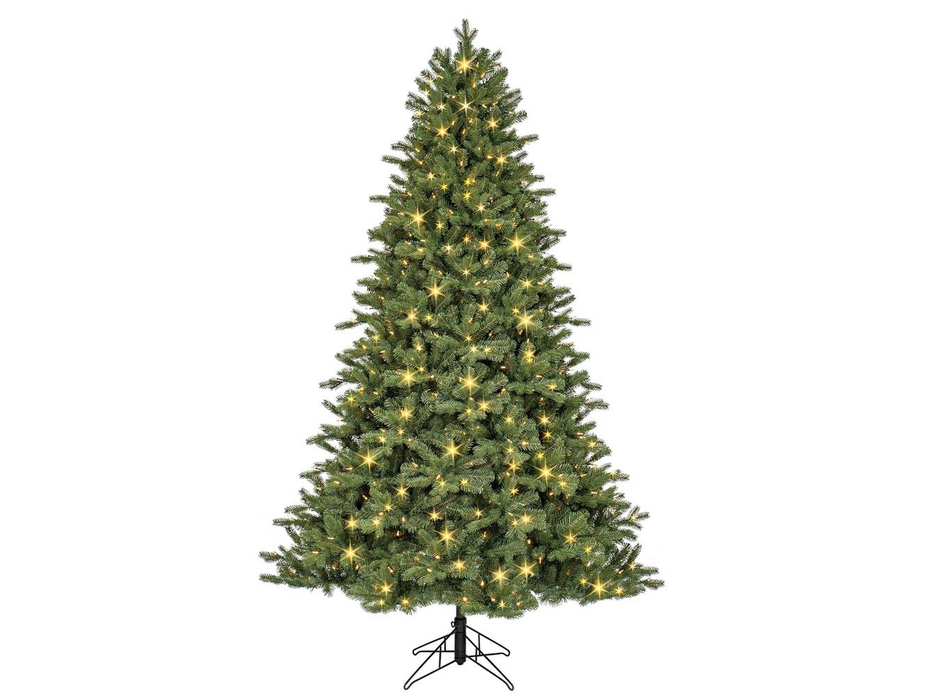 General Electric Fir Pre-Lit Led Artificial Christmas Tree, 7.5 ft