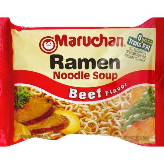 Maruchan Beef Ramen Noodles Soup 3oz