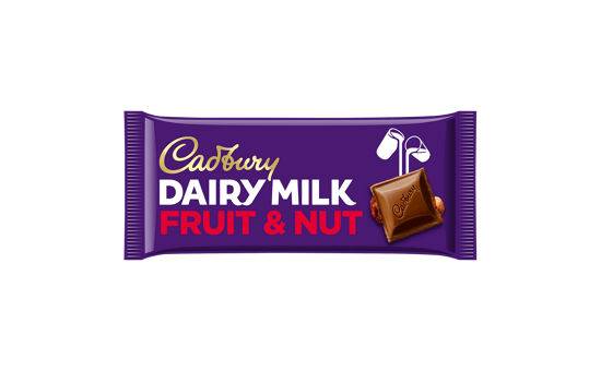 Cadbury Dairy Milk Fruit & Nut Chocolate Bar 180G