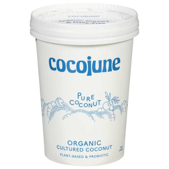 Cocojune Pure Organic Creamy & Dairy Free Cultured Probiotic (cocount)