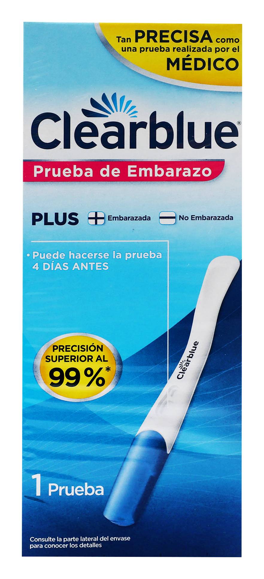 Clearblue · Prueba de embarazo