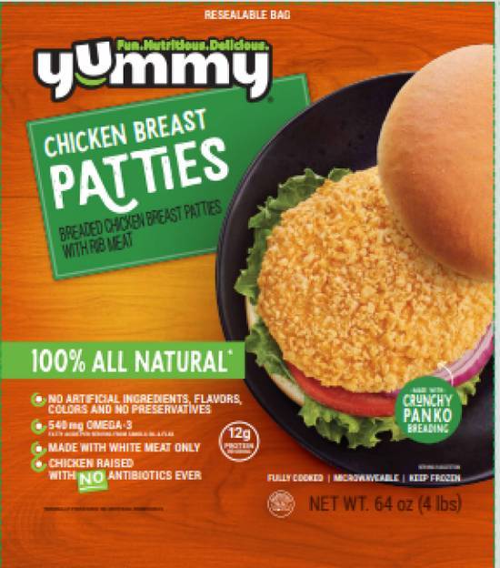 Yummy Panko Breast Patties