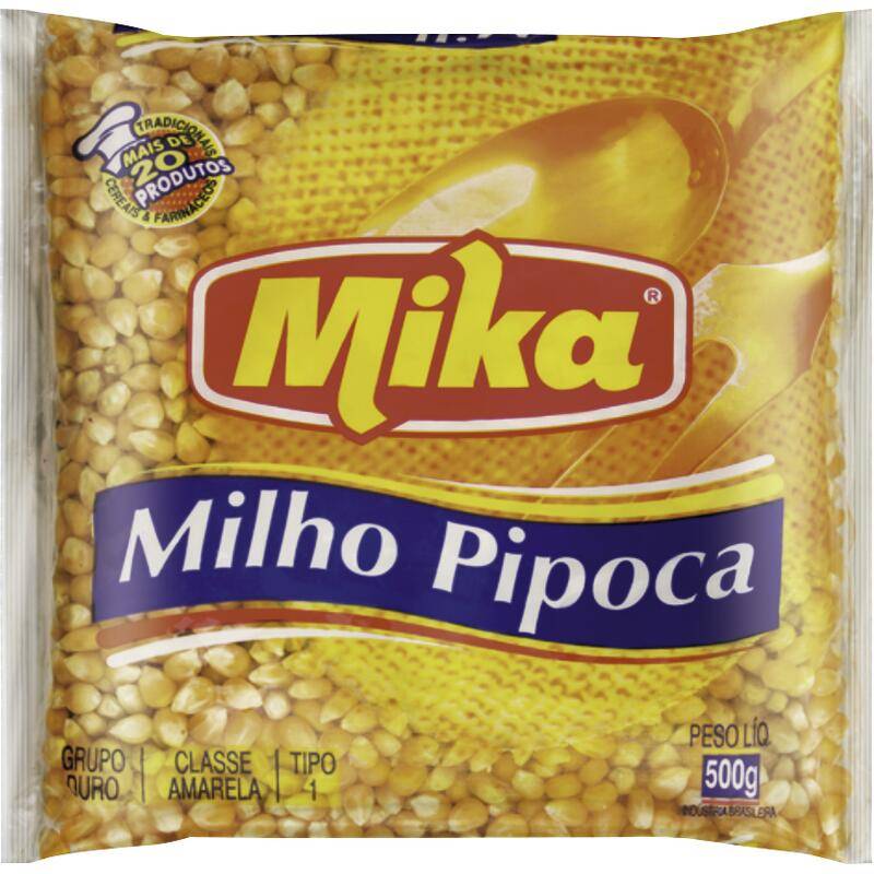 Mika milho para pipoca (500g)