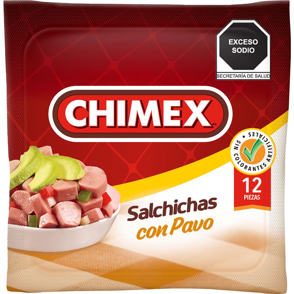 Chimex · Salchichas con pavo (400 g)