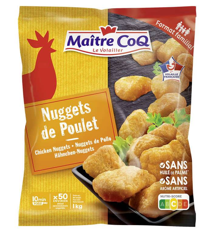 Maître Coq nuggets de poulet sachet 1kg